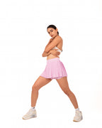 Lilac FORMA Micro Pleated Skirt
