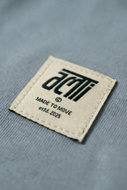 Pastel Blue French Terry Oversized Sweatshirt