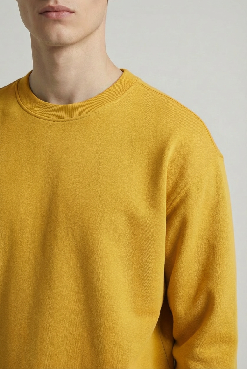 Mango Tart French Terry Oversized Sweatshirt