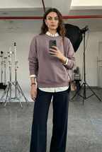 Thistle French Terry Oversized Sweatshirt