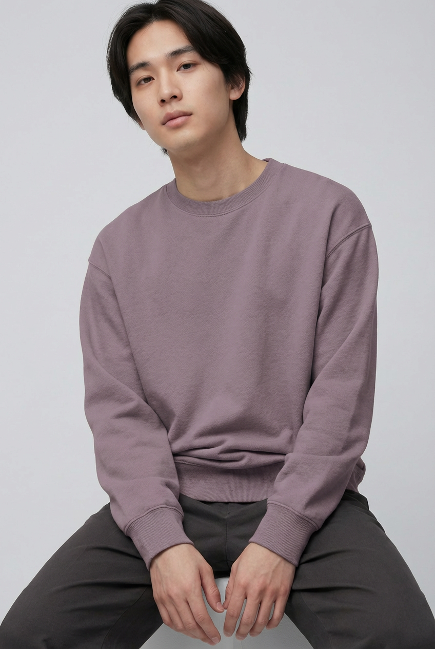Thistle French Terry Oversized Sweatshirt